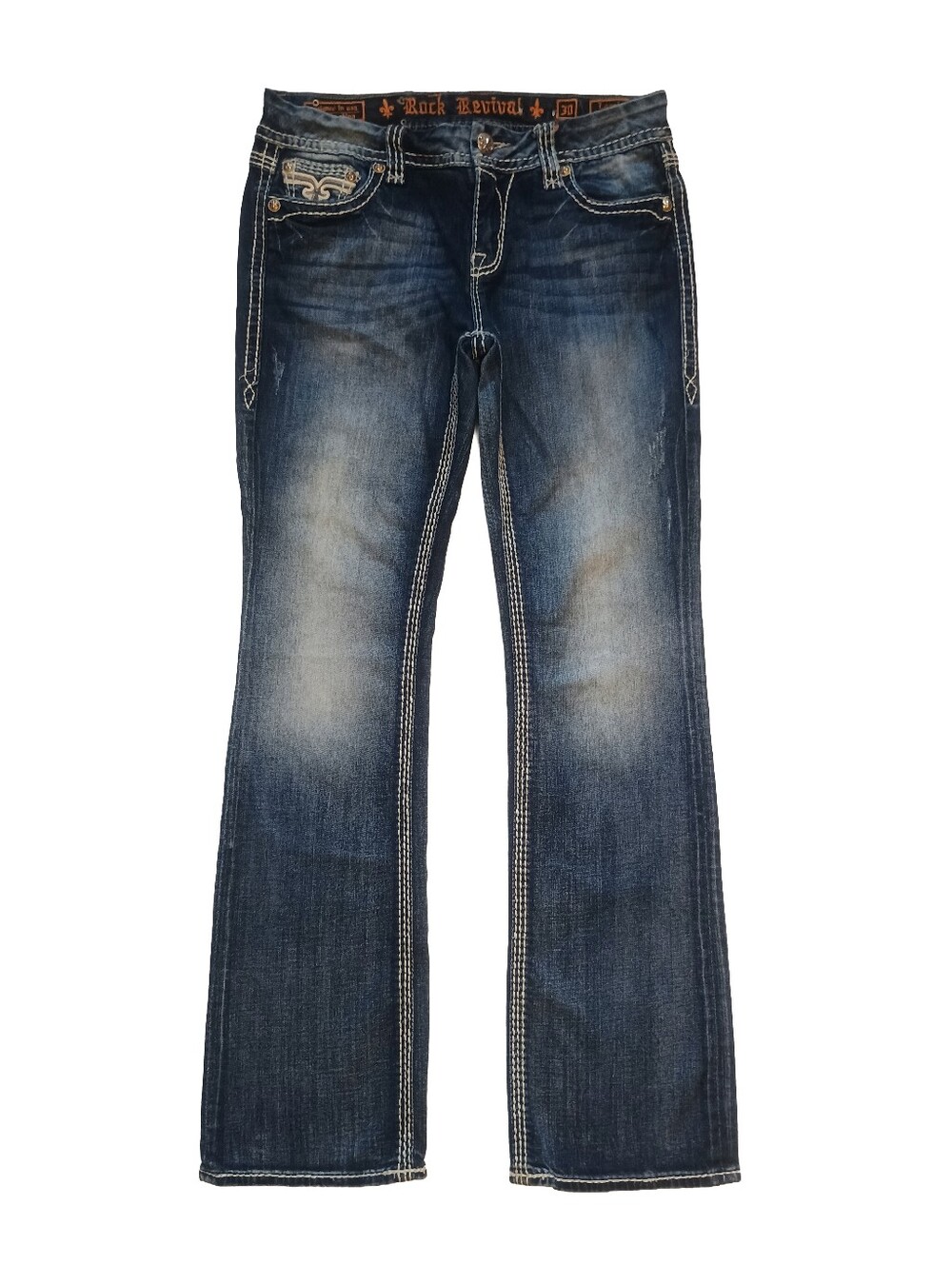 Rock Revival Lonnie Easy Boot Women JEANS SIZE: 30